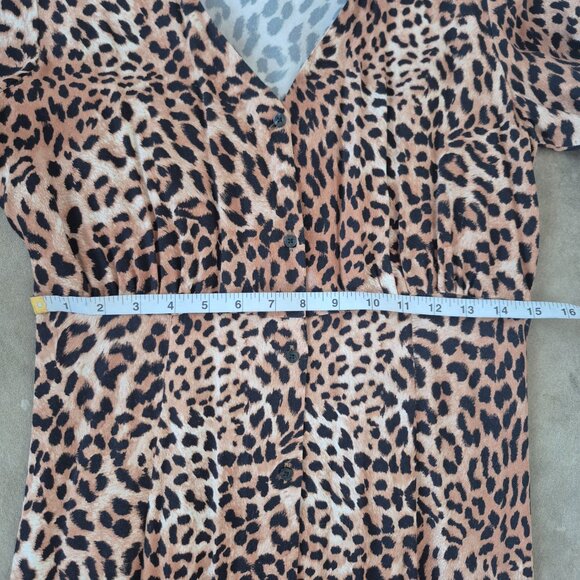 Hugo Boss leopard print button-up dress - Picture 8 of 8